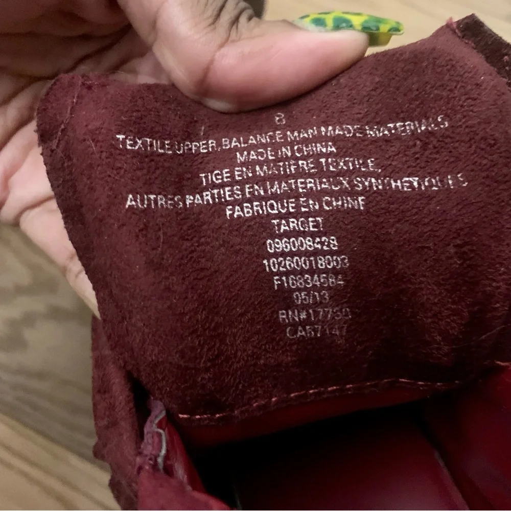 Maroon Booties - Picture 5 of 5